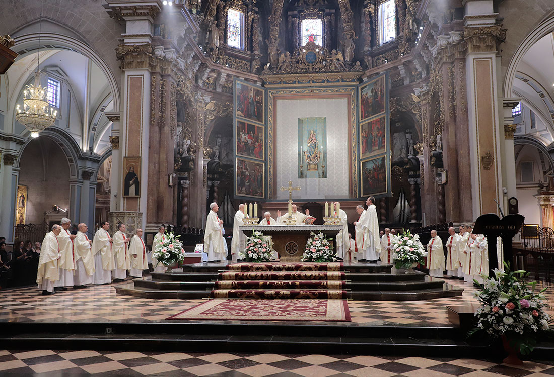 Misa de Corpus en Valencia