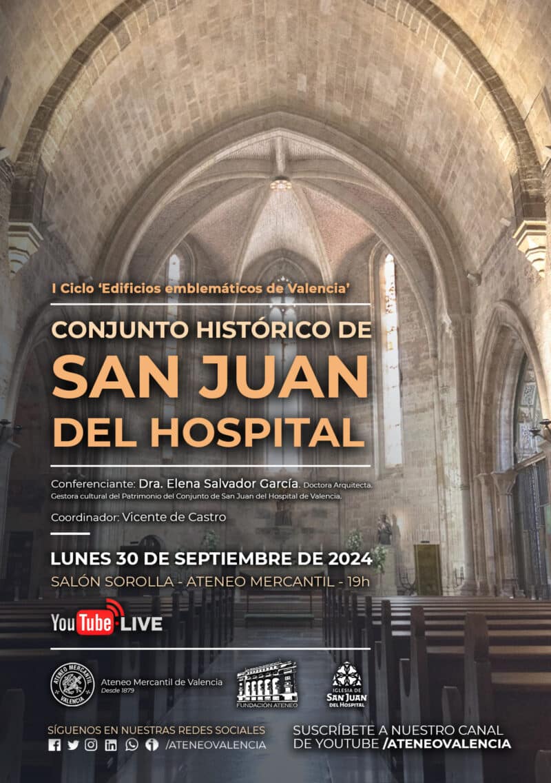 Conferencia: «Conjunto Histórico de San Juan del Hospital»
