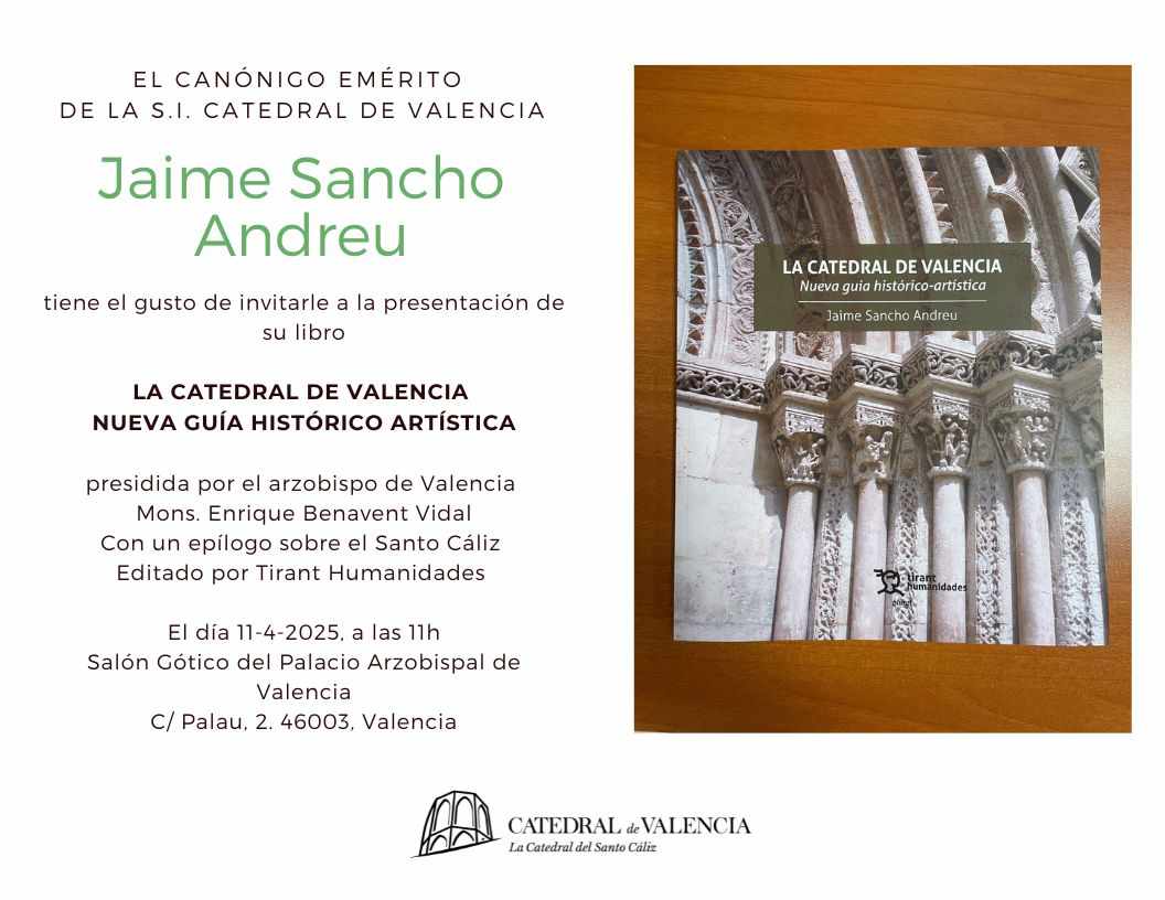 Presentación de una nueva guía sobre la Catedral de Valencia