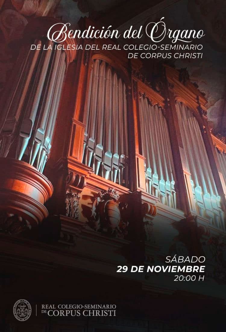 Bendición del restaurado órgano del Patriarca